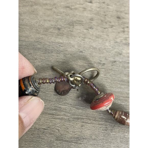 VINTAGE BEAD FOR LIFE MADE IN UGANDA Very Unique Hippy Gypsy - Picture 4 of 7